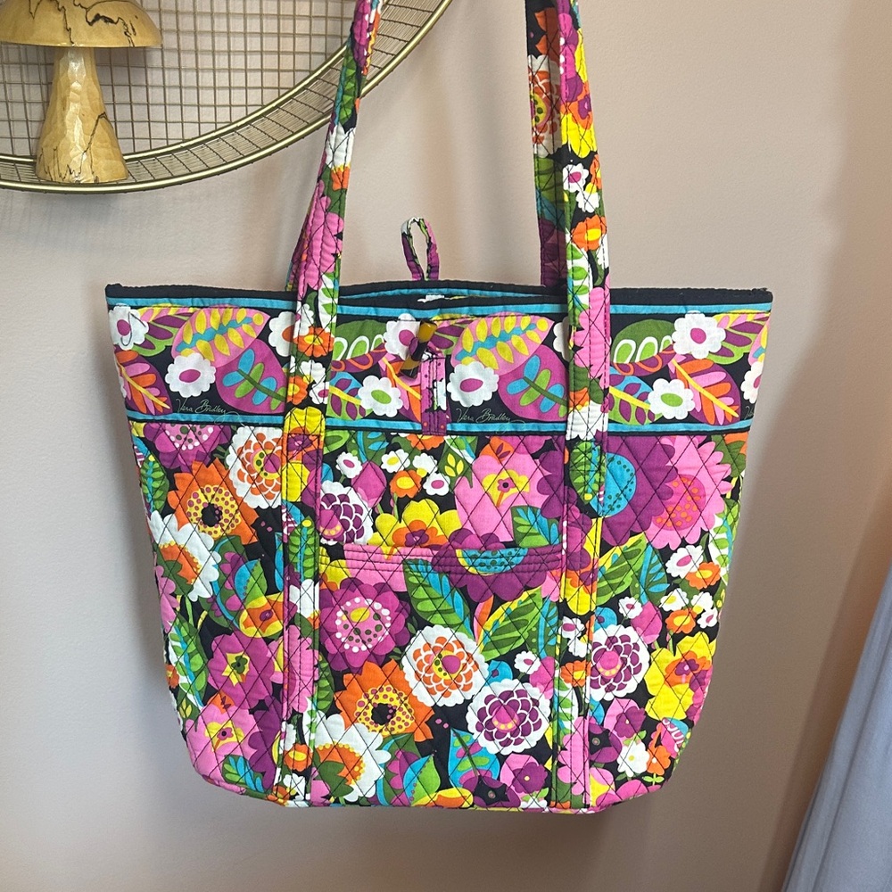 NWT Rare Vera Bradley Va Va Bloom Floral Tote